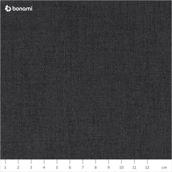 Antracito spalvos dvigulė lova audiniu dengta be grotelių 180x200 cm Mattis – Meise Möbel-image-4
