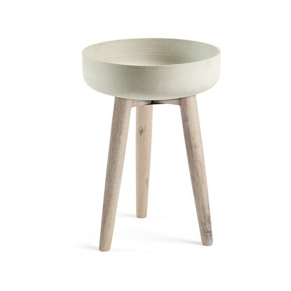 Pilkas gėlių stovas "La Forma Stahl", Ø 39 cm