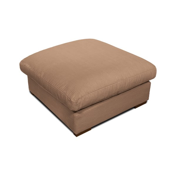 Pufas iš kordinio velveto šviesiai rudos spalvos Comfy – Scandic-image-3