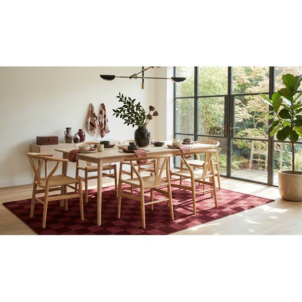 Bordo spalvos kilimas 160x230 cm Mosaic – ESTE-image-4