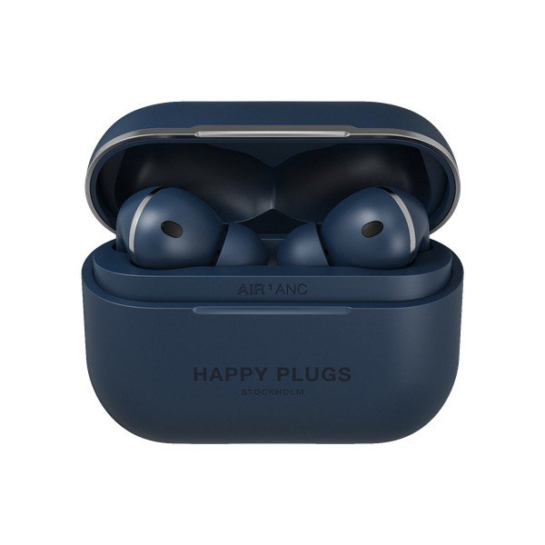 Happy Plugs Air 1 ANC belaidės mėlynos spalvos ausinės-image-2