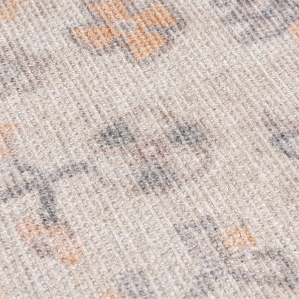 Skalbiamas kreminės spalvos kilimas 115x170 cm Teo Traditional – Flair Rugs-image-3