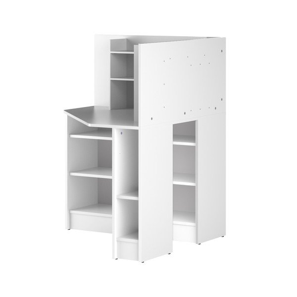 TemaHome Archi baltas kampinis stalas-image-1
