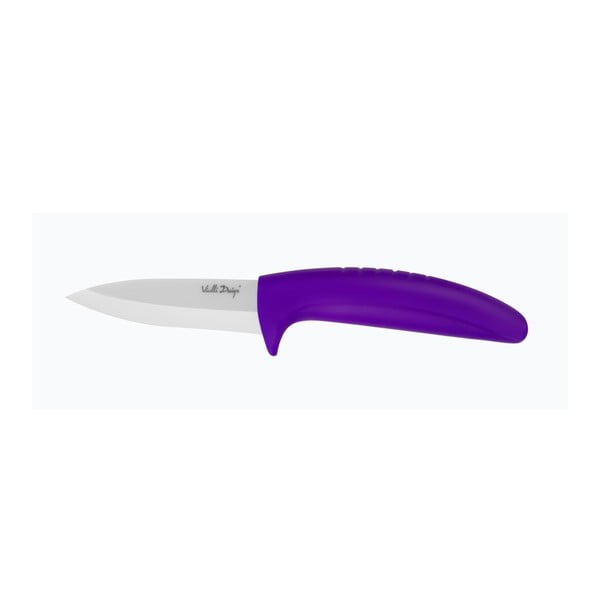 Keramikinis 7,5 cm, violetinės spalvos peilis