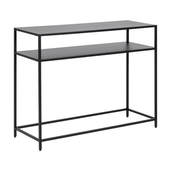 Juodas konsolinis staliukas su geležinėmis kojomis Actona Newcastle-image-4
