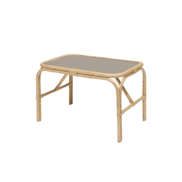 Iš rotango vaikiškas stalas 70x48 cm Nana – OYOY Mini