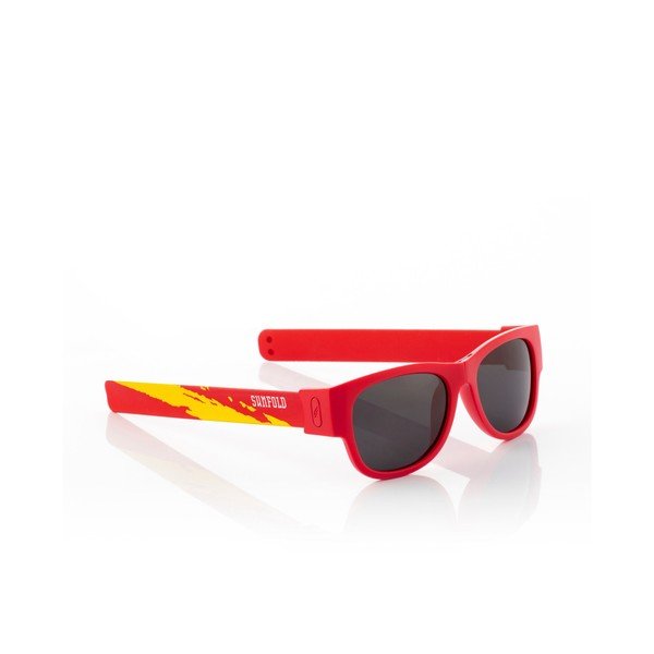 "InnovaGoods Sunfold Kids Mondial Spain" raudoni ritininiai akiniai nuo saulės-image-3