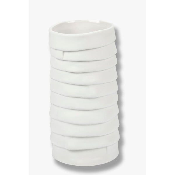 Vaza baltos spalvos iš porceliano Ribbon – Mette Ditmer Denmark