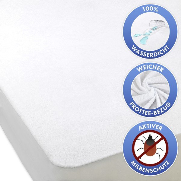 Čiužinio apsauga atspari vandeniui/antialerginė 100x200 cm – Maximex-image-2