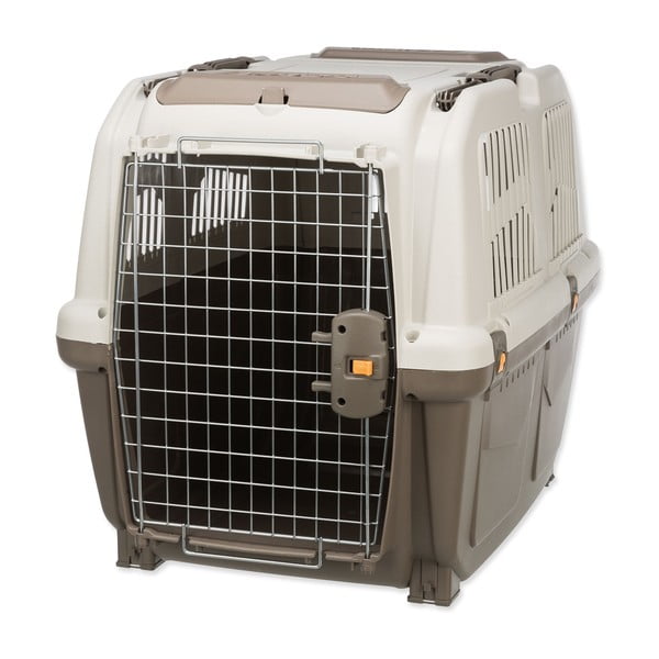 Smėlio spalvos vežimėlis augintiniams visi augintiniai 79x59 cm Trixie Skudo 5 – Plaček Pet Products