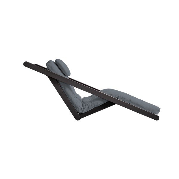 Kintama poilsio kėdė "Karup Figo Wenge/Gris-image-4