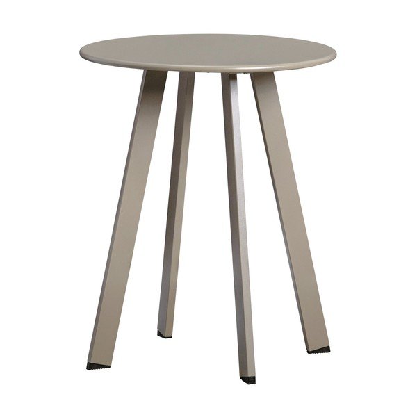 Iš metalo apvalios formos sodo šoninis staliukas ø 40 cm Fer – WOOOD-image-1