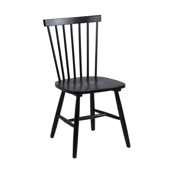 2 juodų valgomojo kėdžių rinkinys Actona Riano