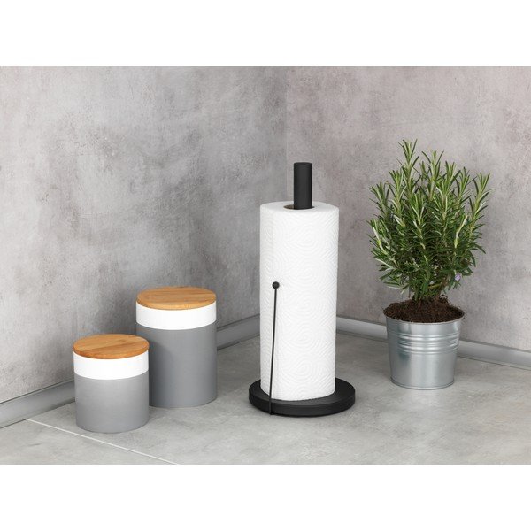 Metalinis laikiklis virtuviniams rankšluosčiams ø 15 cm Clayton - Wenko-image-1