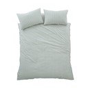 Mėlynos spalvos viengulė patalynė 135x200 cm Cotton Rich Woven Stripe – Pineapple Elephant