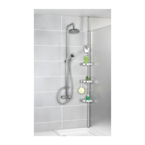 Ryški teleskopinė sieninė lentyna vonios kambariui Wenko Premium-image-1