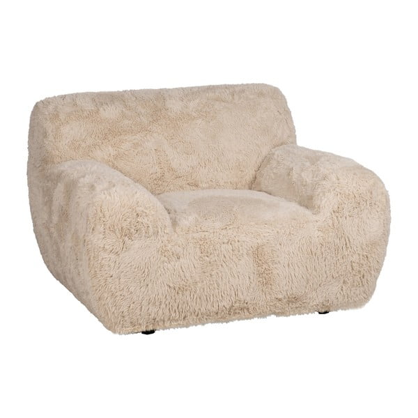 Smėlio spalvos krėslas Teddy – Ixia