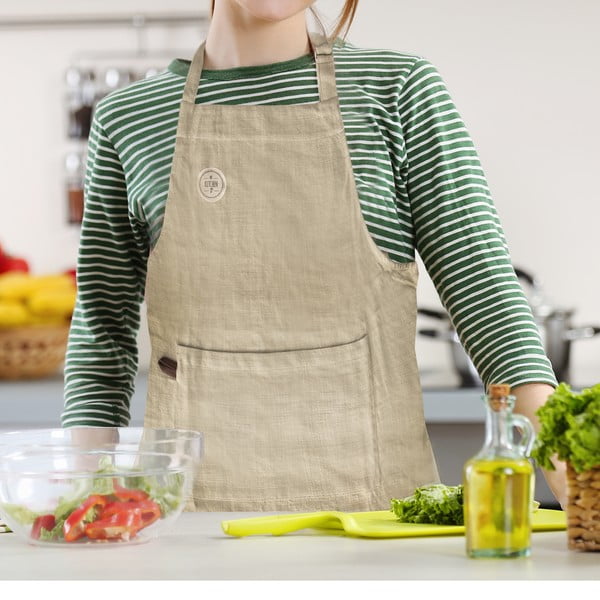Iš medvilnės prijuostė My Kitchen Greenish – Orion-image-1