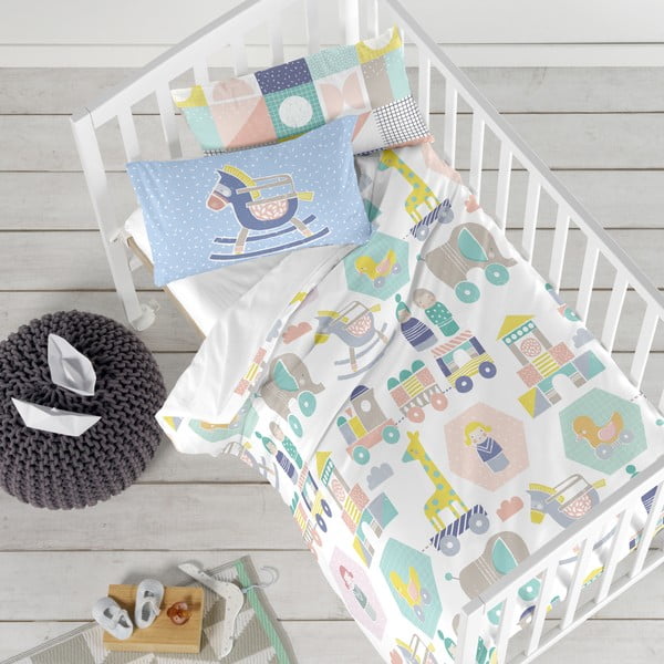 Lininis audinys, įtrauktas Moshi Moshi Toys, 100 x 135 cm-image-1