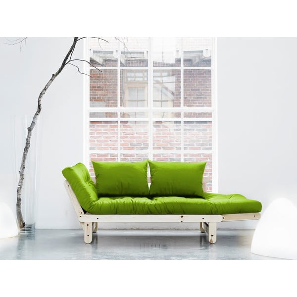 Sofa lova "Karup Beat Natural/Lime-image-1