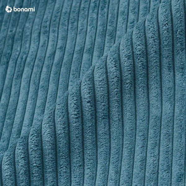 Modulinė sofa mėlynos spalvos iš kordinio velveto (su kairiuoju kampu) Nihad modular – Bobochic Paris-image-3