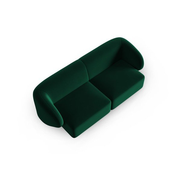 Žalios spalvos iš velveto sofa 188 cm Paolo – Milo Casa-image-1