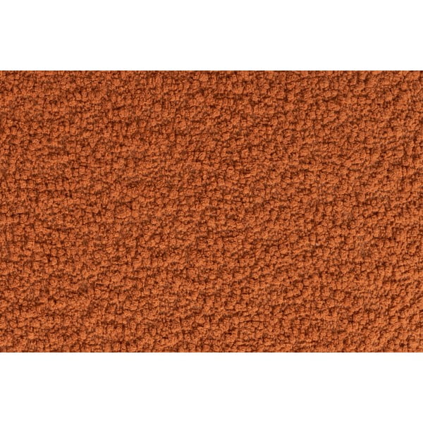 Raudonos plytų spalvos iš boucle pufas Marcos – White Label-image-3