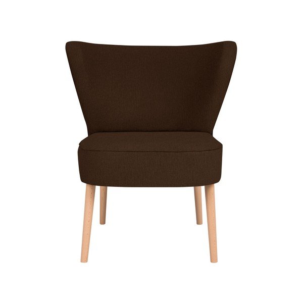 Tamsiai rudas fotelis Cosmopolitan design Matteo-image-4