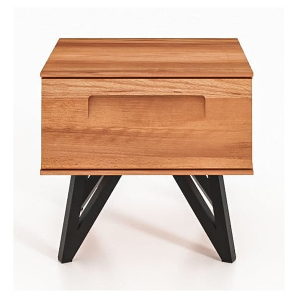 Bukmedžio medienos naktinis staliukas Golo - The Beds-image-2