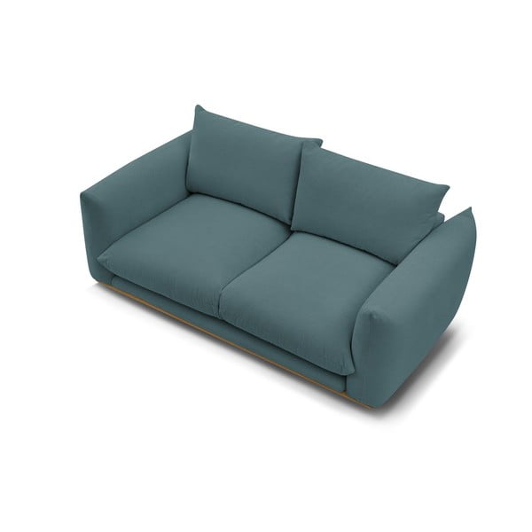 Sofa mėlynos spalvos 193 cm Ernest – Bobochic Paris-image-4