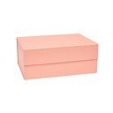 Šviesiai rožinės spalvos iš kartono daiktadėžė su dangčiu 33x25x15 cm Hako – OYOY Living Design