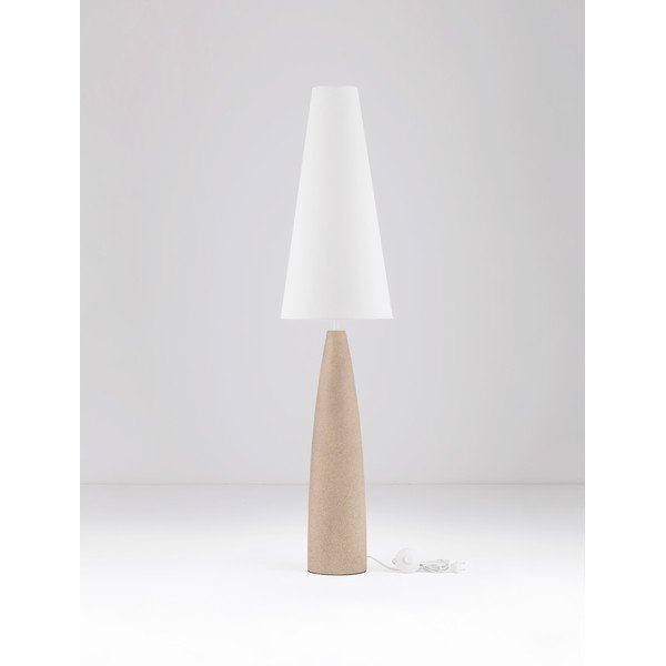 Baltos spalvos/kreminės spalvos pastatomas šviestuvas (aukštis 130 cm) Mizu – Nova Luce-image-4
