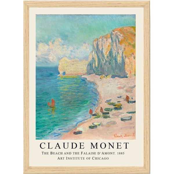 Plakatas rėmelyje 55x75 cm Claude Monet - Wallity