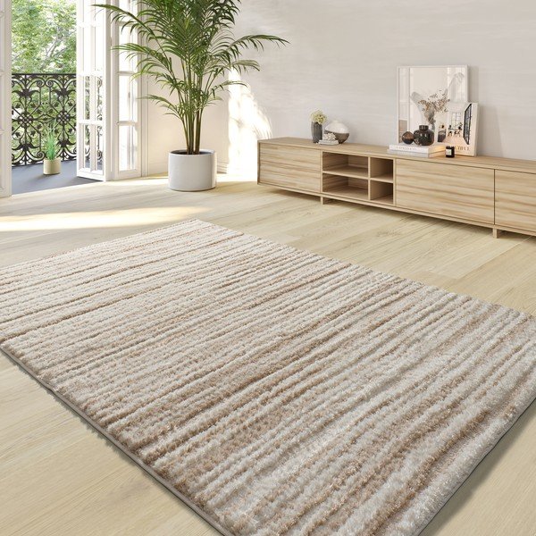Kilimas smėlio spalvos 140x200 cm Lima – Universal-image-1