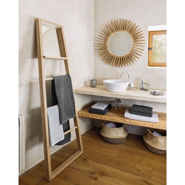 Dekoratyvinės kopėčios iš raudonmedžio Kave Home Flavina-image-4