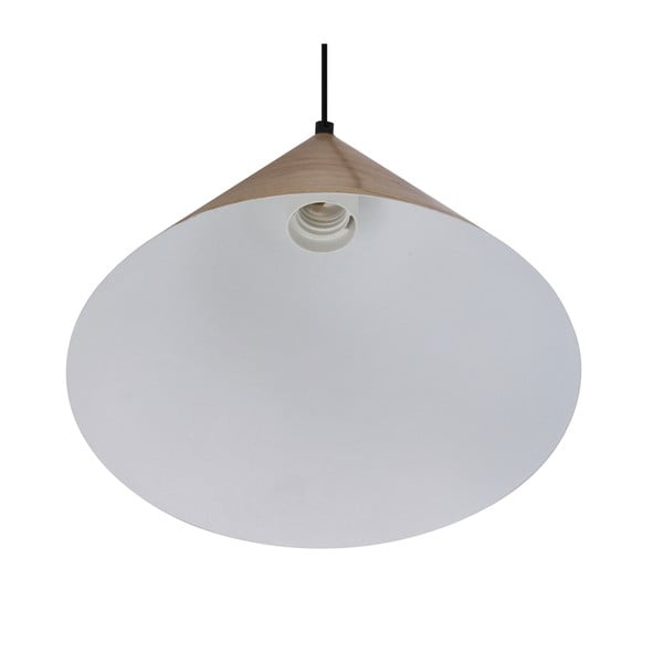 Kabantis šviestuvas rudos spalvos ø 25 cm su stiklo gaubtu Dunca – Candellux Lighting-image-3