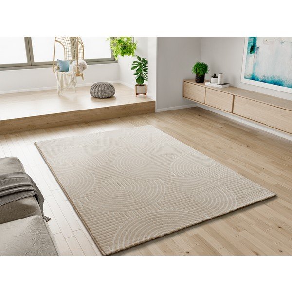 Kilimas kreminės spalvos 80x150 cm Zen – Universal-image-1