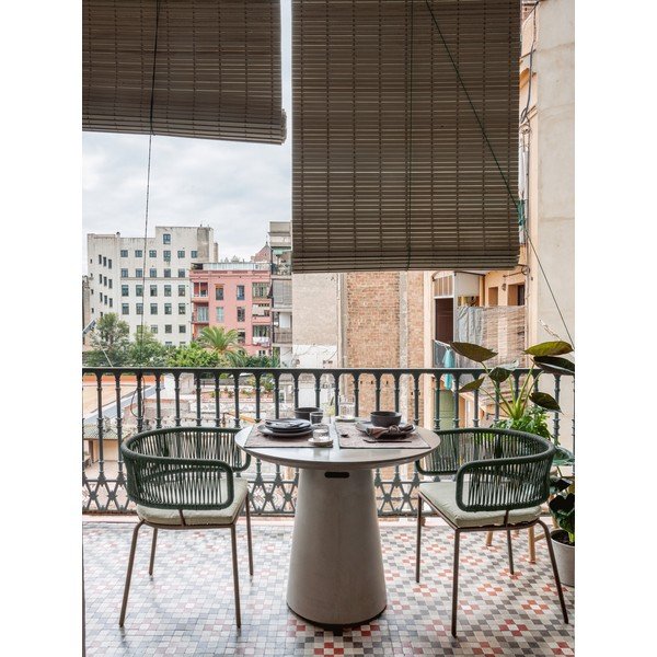 Betoninis lauko valgomojo stalas Kave Home Itai, ⌀ 90 cm-image-3