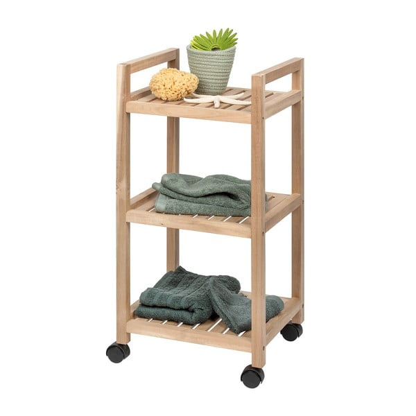 Vonios lentyna natūralios spalvos 35x72 cm Acina – Wenko-image-3