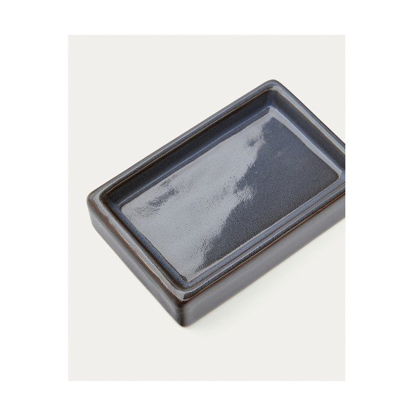 Iš keramikos muilinė tamsiai mėlynos spalvos Silvet – Kave Home-image-4