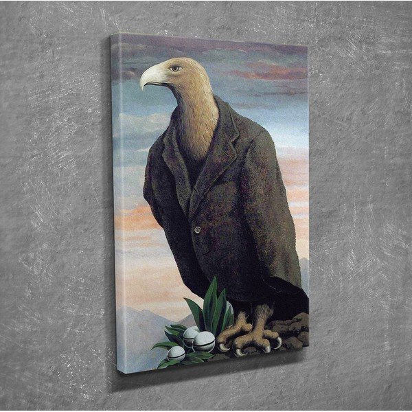 Rene Magritte'o reprodukcija ant drobės Lizdas, 30 x 40 cm-image-2