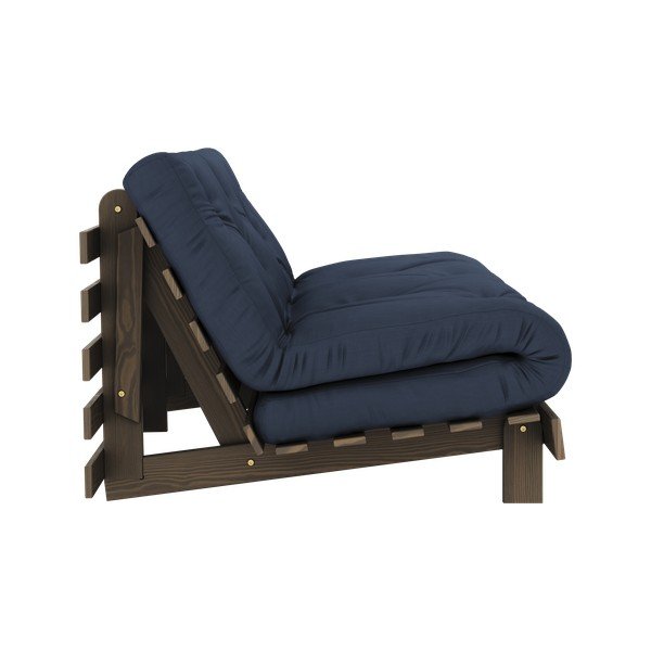 Sulankstoma sofa tamsiai mėlynos spalvos 160 cm Roots – Karup Design-image-4