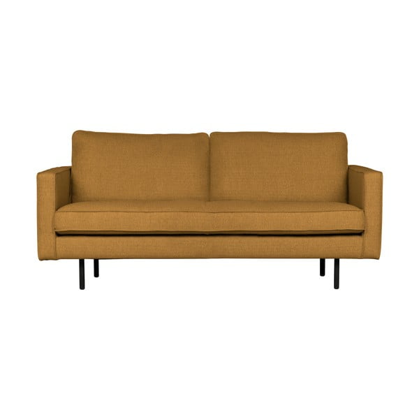 Tamsiai geltona sofa BePureHome Rodeo, 190 cm