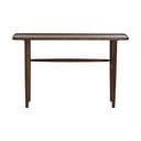 Iš akacijos masyvo konsolinis staliukas rudos spalvos 30x120 cm Qiano – Light & Living