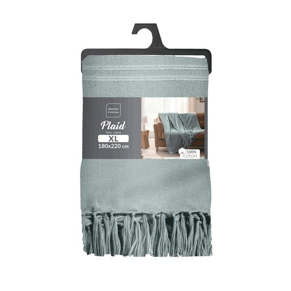 Žalios spalvos iš medvilnės lovatiesė 125x150 cm Lilia – douceur d'intérieur-image-2