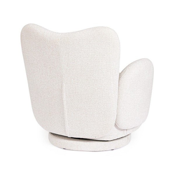Baltos spalvos pasukamas krėslas Harper – Bizzotto-image-4