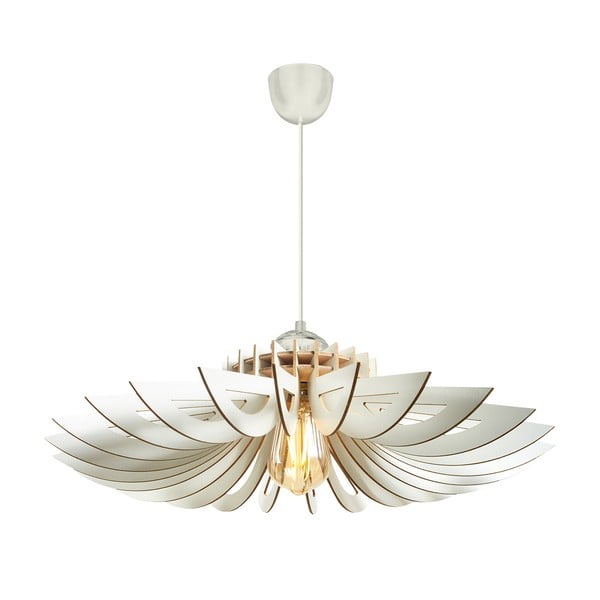 Kabantis šviestuvas baltos spalvos ø 68 cm – Opviq lights-image-3