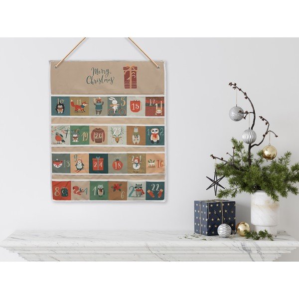 Medvilninis Advento kalendorius Butter Kings Celebrating Animals-image-1