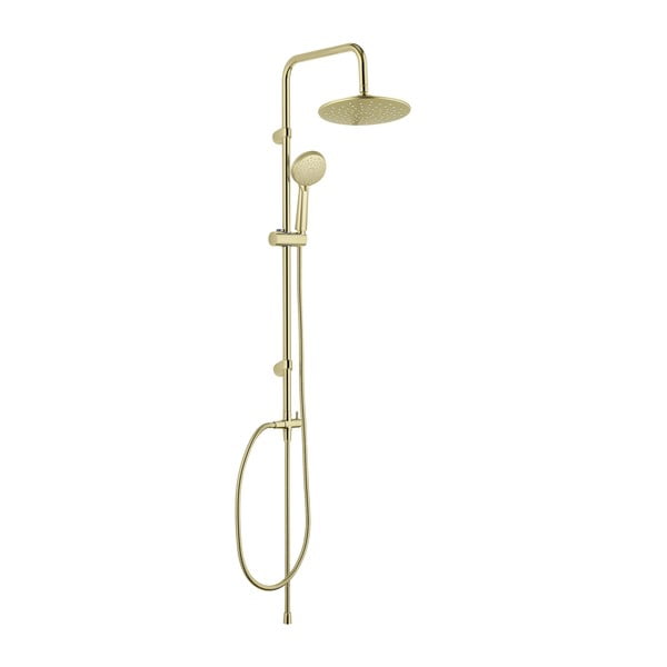 Matinės auksinės spalvos iš nerūdijančio plieno dušo komplektas 101 cm Young Line – Wenko