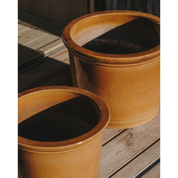 Vazonai iš terakotos 2 vnt. ø 47 cm Presili – Kave Home-image-2